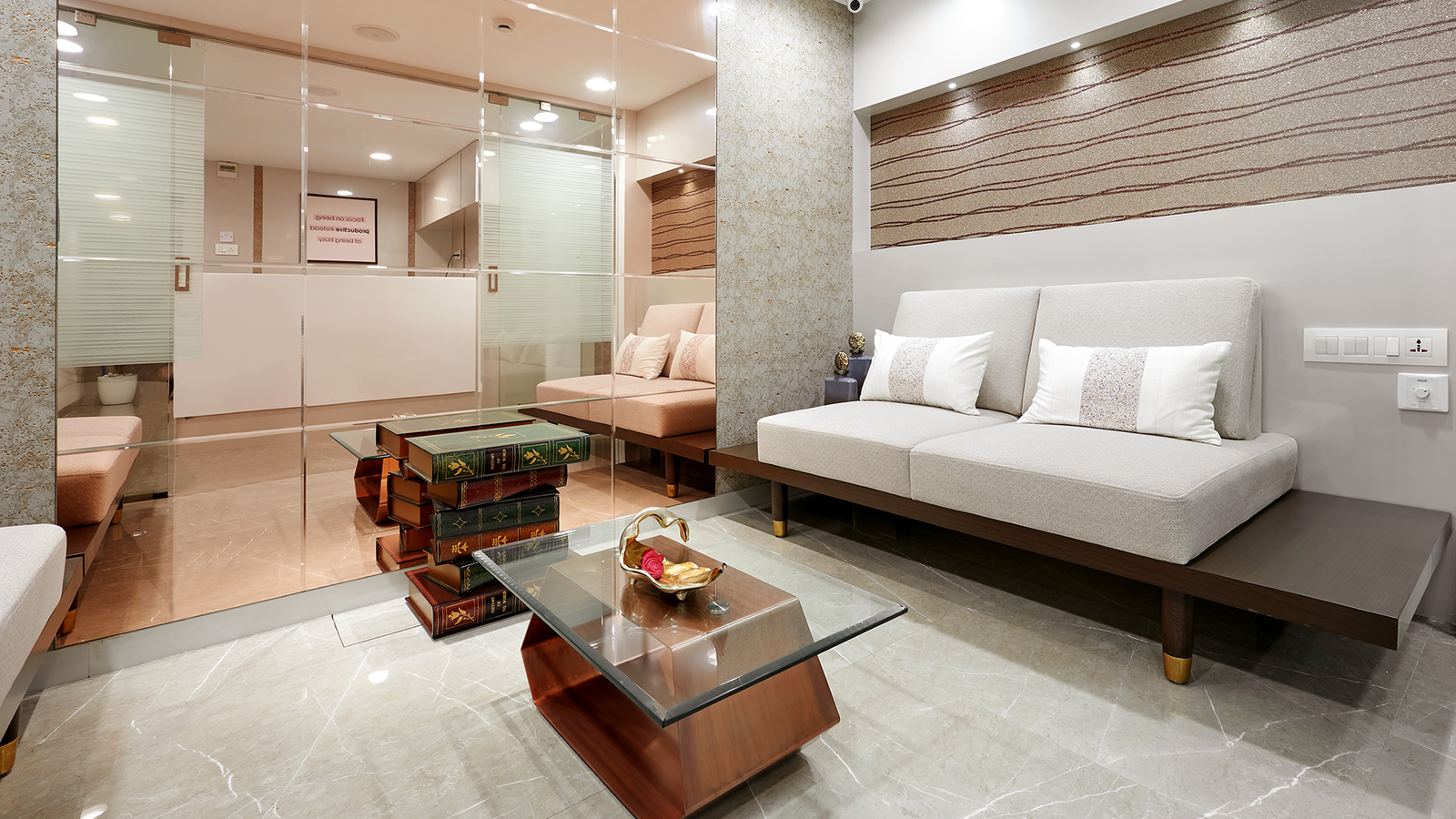 Ajitnath heathcare waiting area